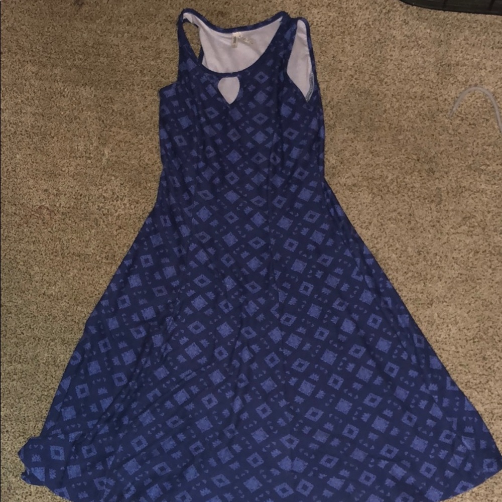 blue MUDD dress